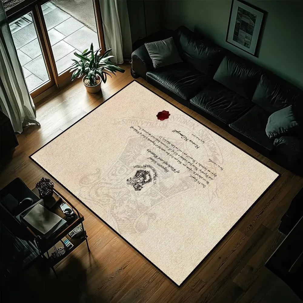 Harry Potter Inspired Floor Rug