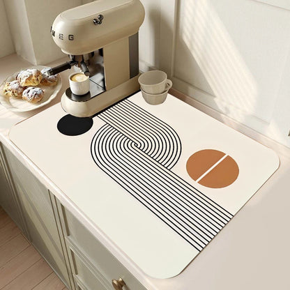 Rubber Super Absorbent Dish Drying Mat