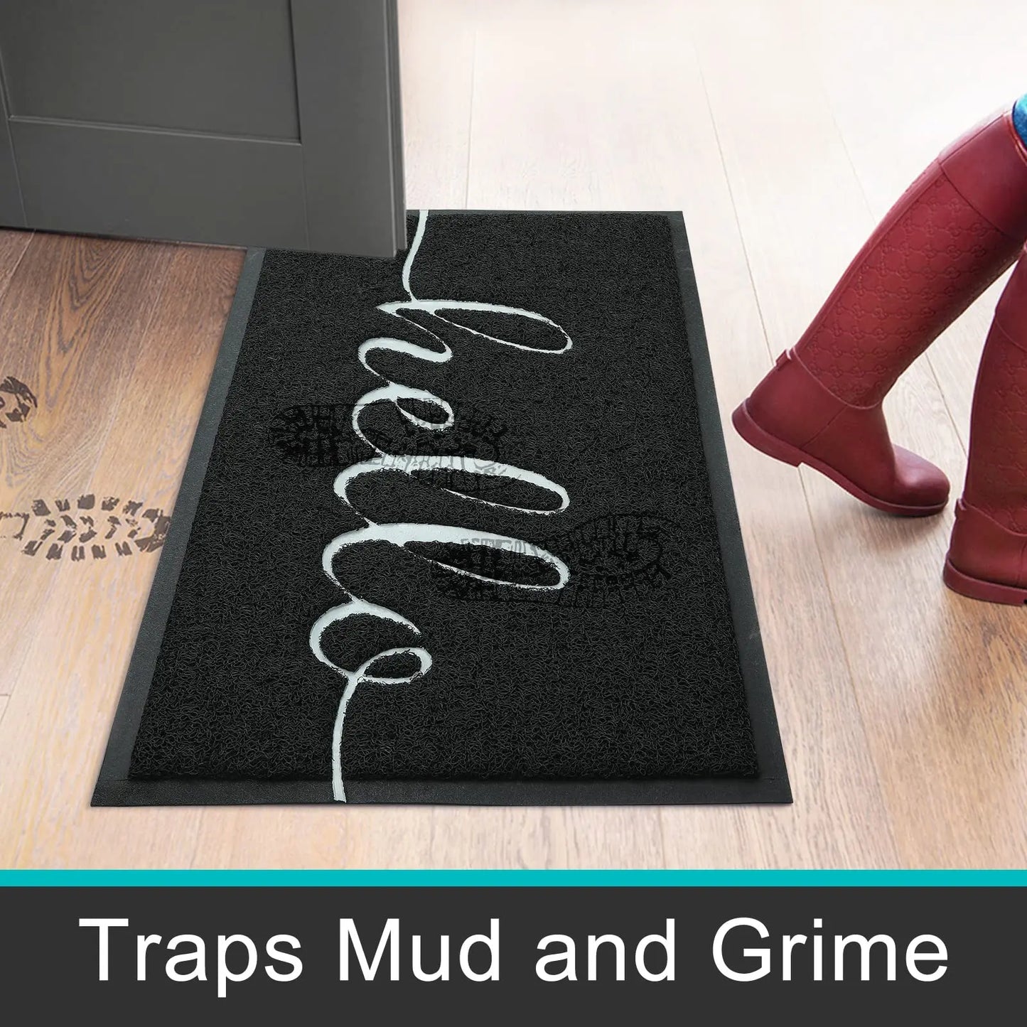 Olanly Dirt Resistant Non-Slip Welcome Doormat