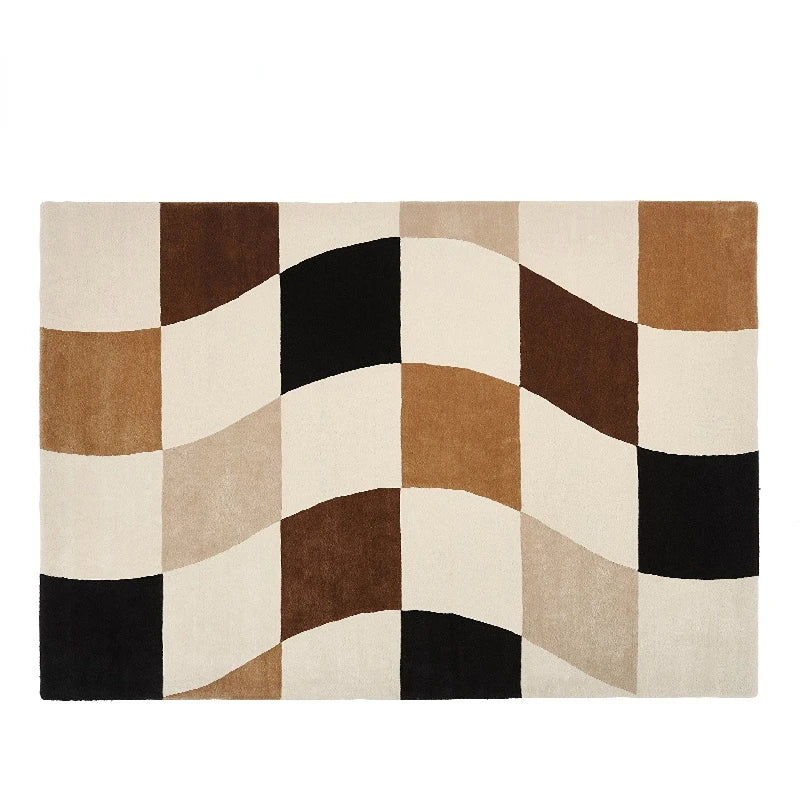 Nordic Vintage Irregular Washable Soft Area Rug