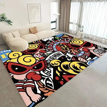 VIKAMA Washable Non-Slip Kids Room Rug