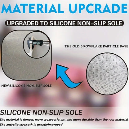 VIKAMA Christmas Snowman Anti-Slip Absorbent Mat