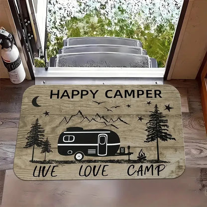 VIKAMA Camping Van Non-Slip Welcome Doormat