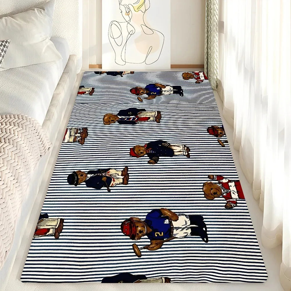 Cute Teddy Bear Non-Slip Floor Mat