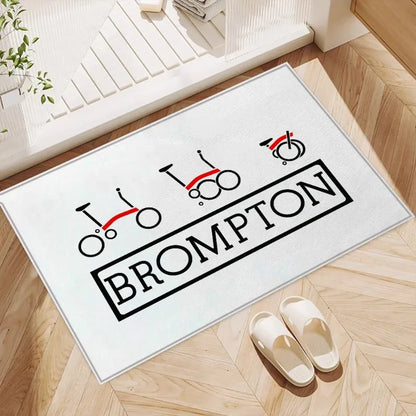 Bromptones Soft Room Carpet Non-Slip Dirt-Resistant Kitchen Foot Mat Girls Floor Mat Prayer Rug Home Decor