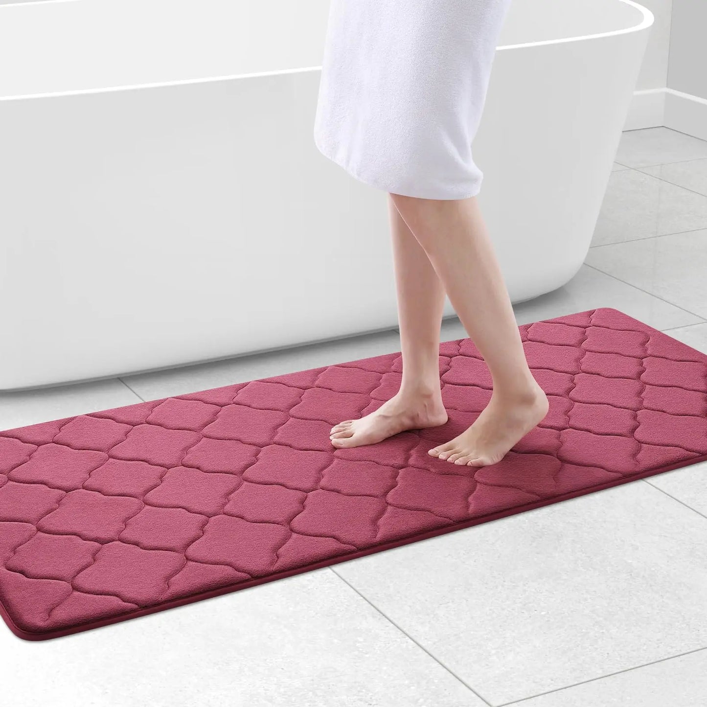 Olanly Memory Foam Soft Absorbent Bath Mat