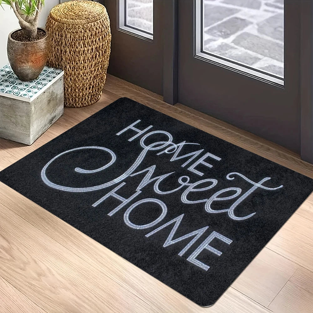 Home Sweet Home heart accent rug