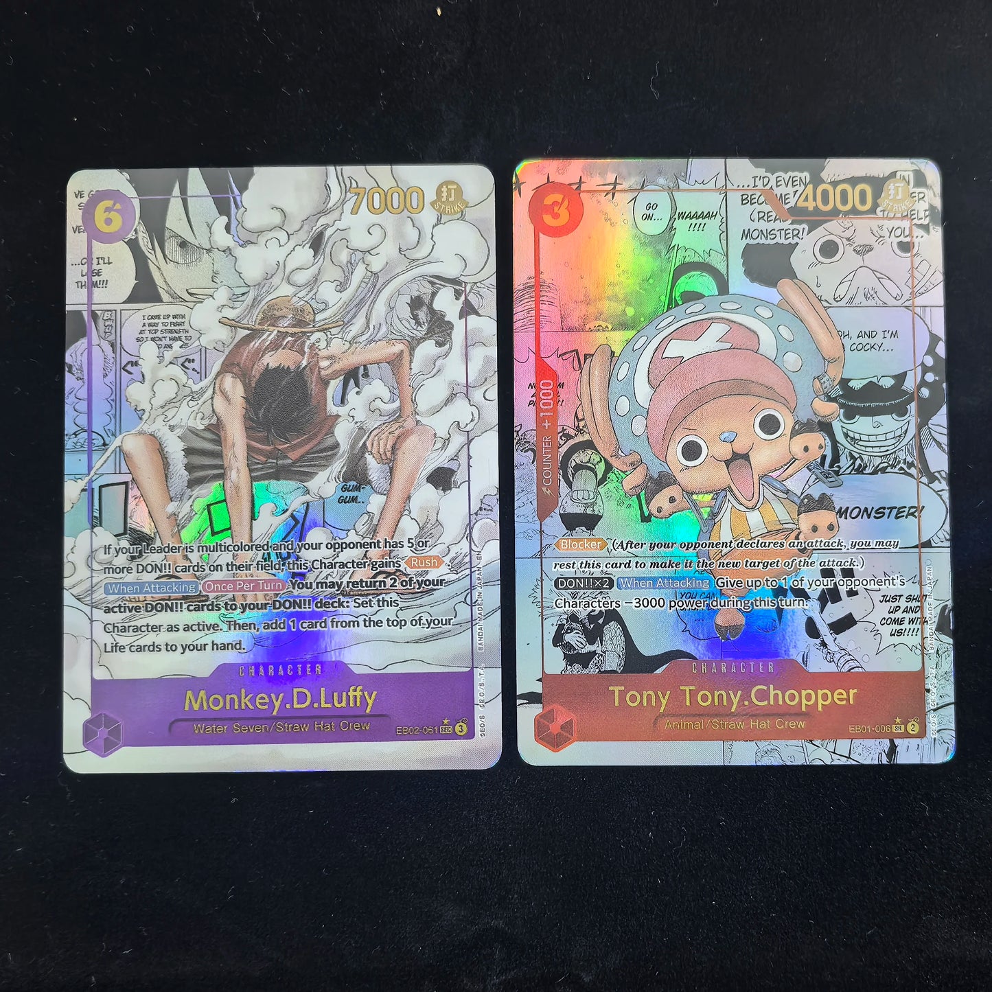One Piece OP01 OP11 English Character Card Set 22 Cards