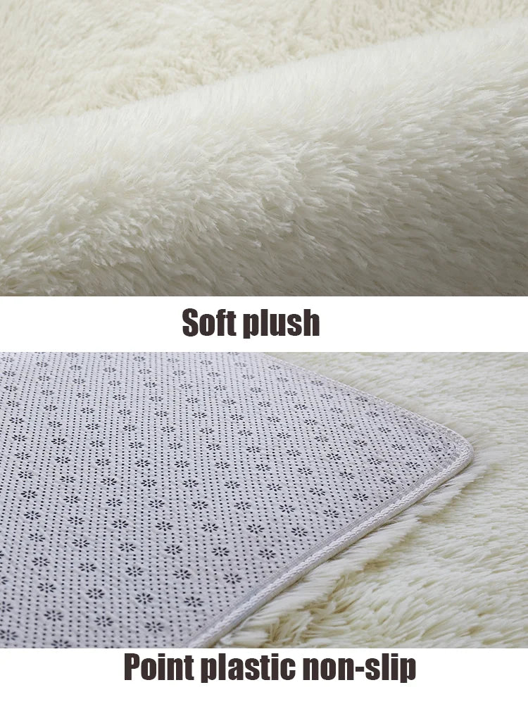 Ultra-Soft Fluffy Living Room Area Rug