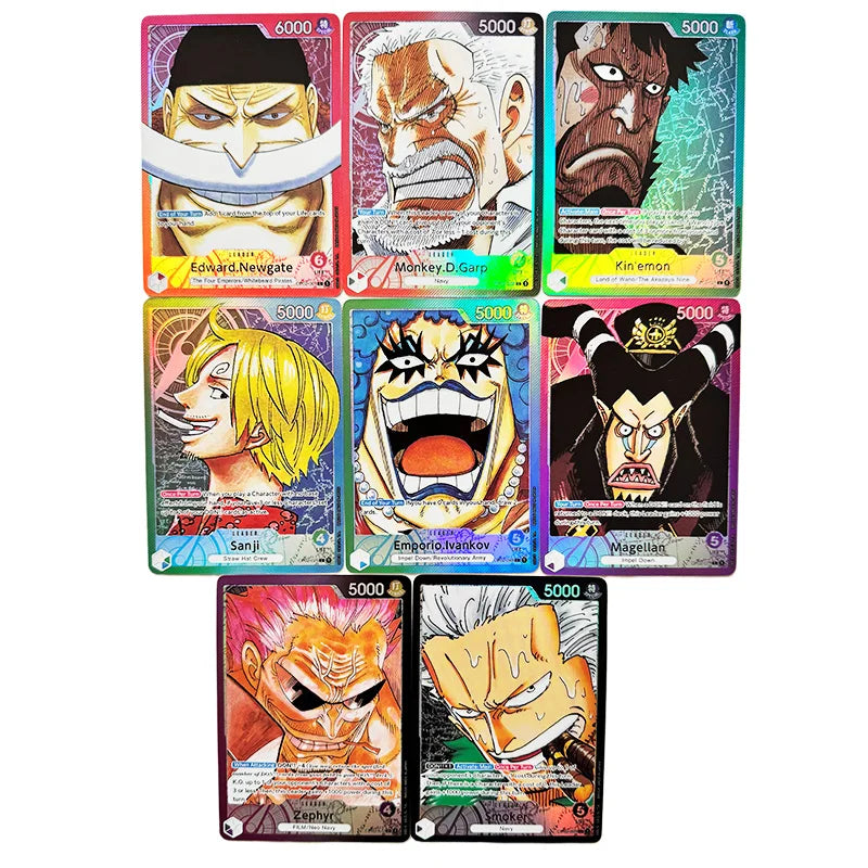 One Piece English Leader Character Card Collection Set