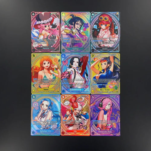 One Piece EB03 Heroines SP Textured Foil Card Set