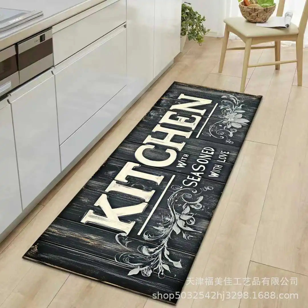 Long quick-dry non-slip kitchen mat