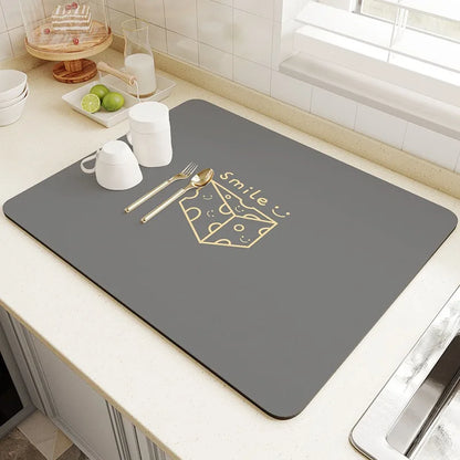 Minimalist Diatomaceous Earth Drying Mat
