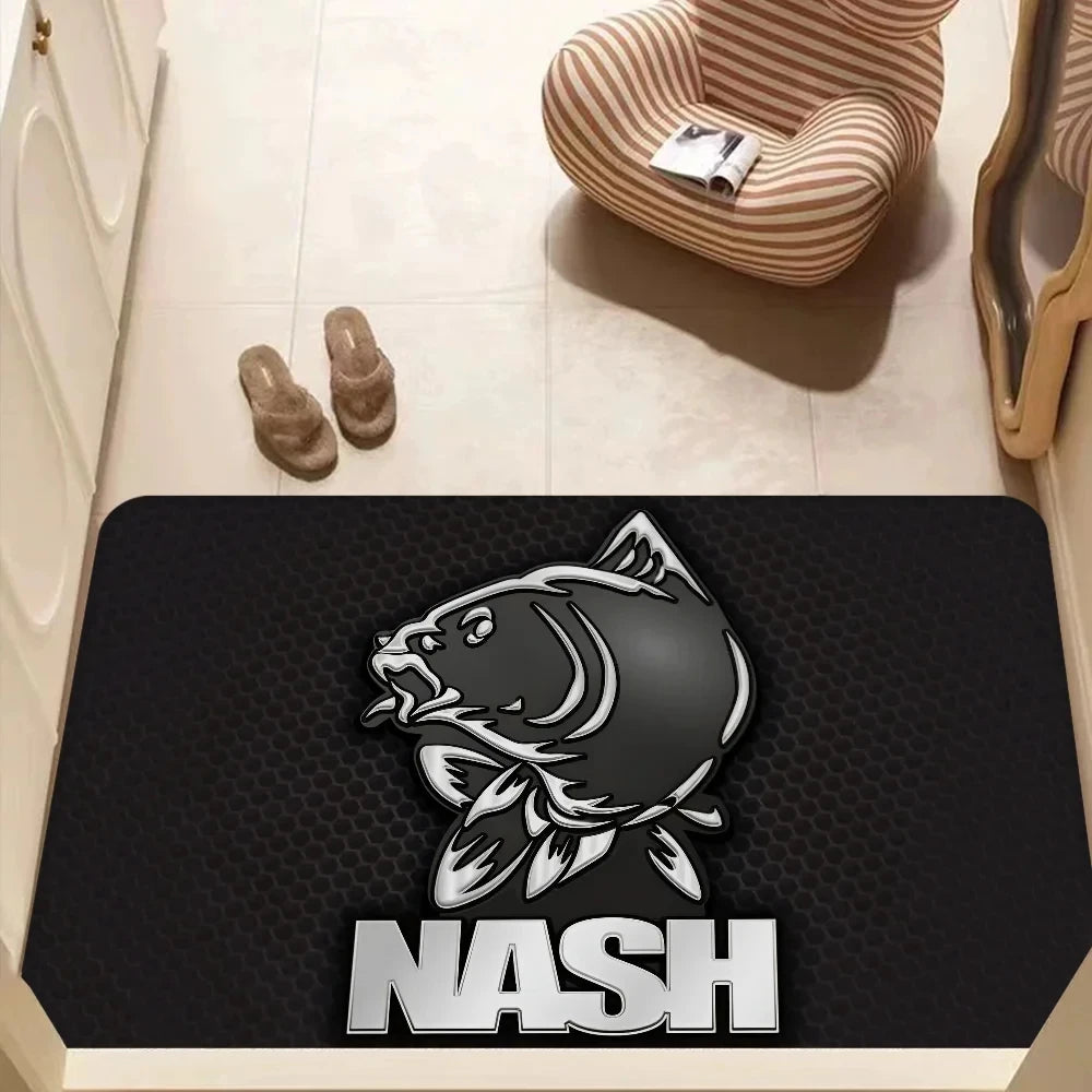 Nash Fishing Logo Anti-Slip Floor Mat