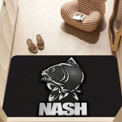 Nash Fishing Logo Anti-Slip Floor Mat