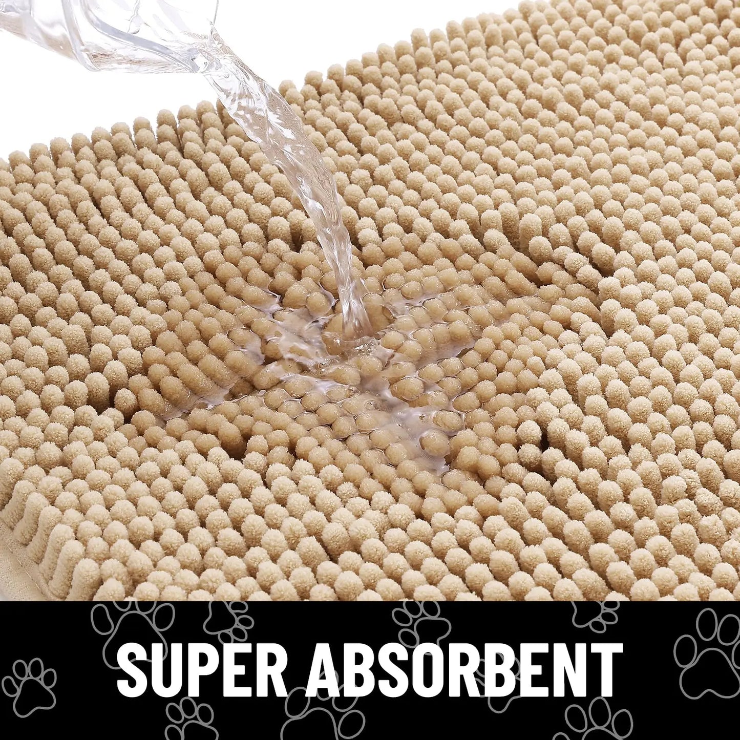 OOlanly Dog Mud Trap Non-Slip Doormat