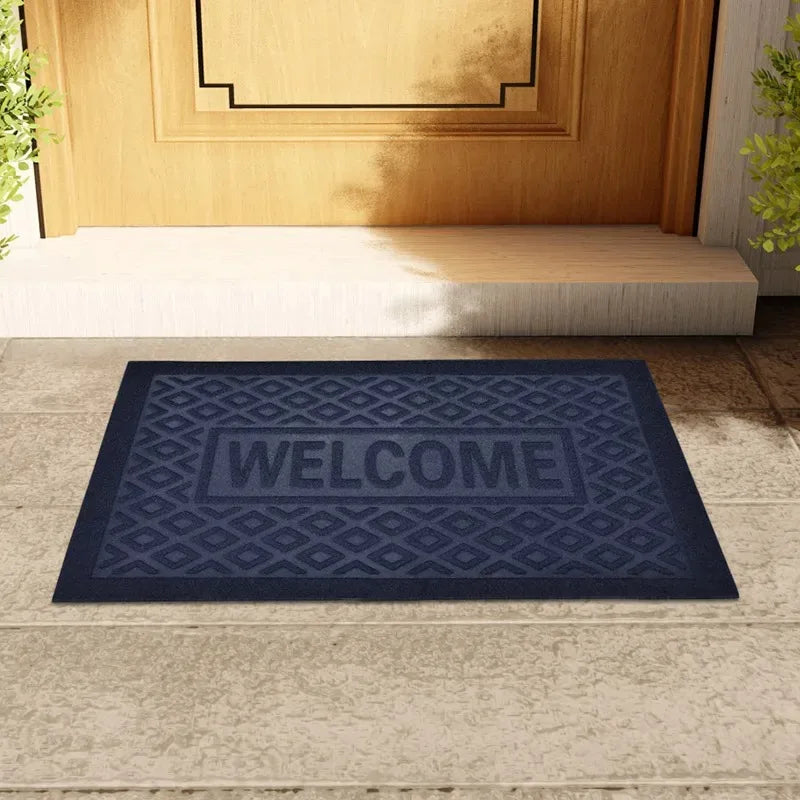 VIKAMA Dust-Proof Non-Slip Entrance Welcome Mat
