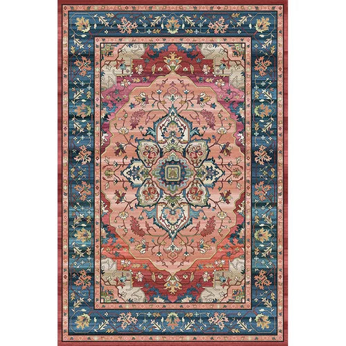American Retro Minimalist Washable Non-Slip Area Rug