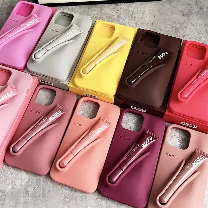 Rhode Lip Gloss Phone Case with Box