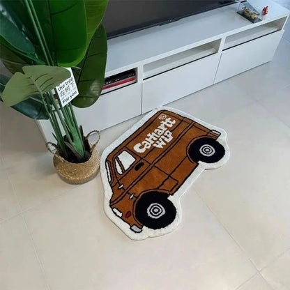 VIKAMA Soft Plush Non-Slip Area Rug