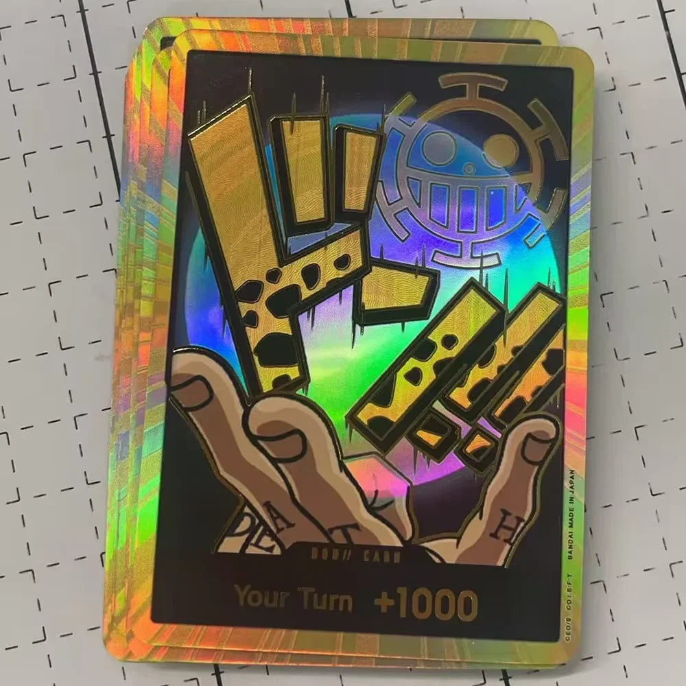 One Piece PRB01 Gold DON Super Parallel Foil Card