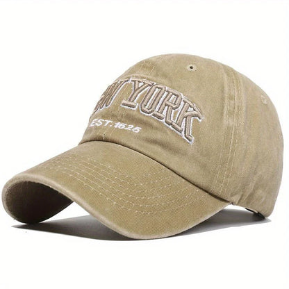 New York Embroidered Baseball Cap