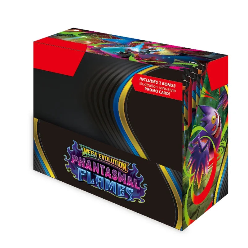 Pokemon Prismatic Evolutions Phantasmal Flames Booster Box 360 Cards