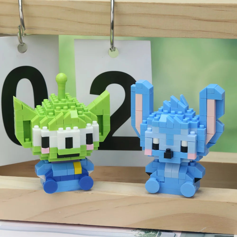Disney Stitch Mini Building Blocks Kids DIY Toy Set