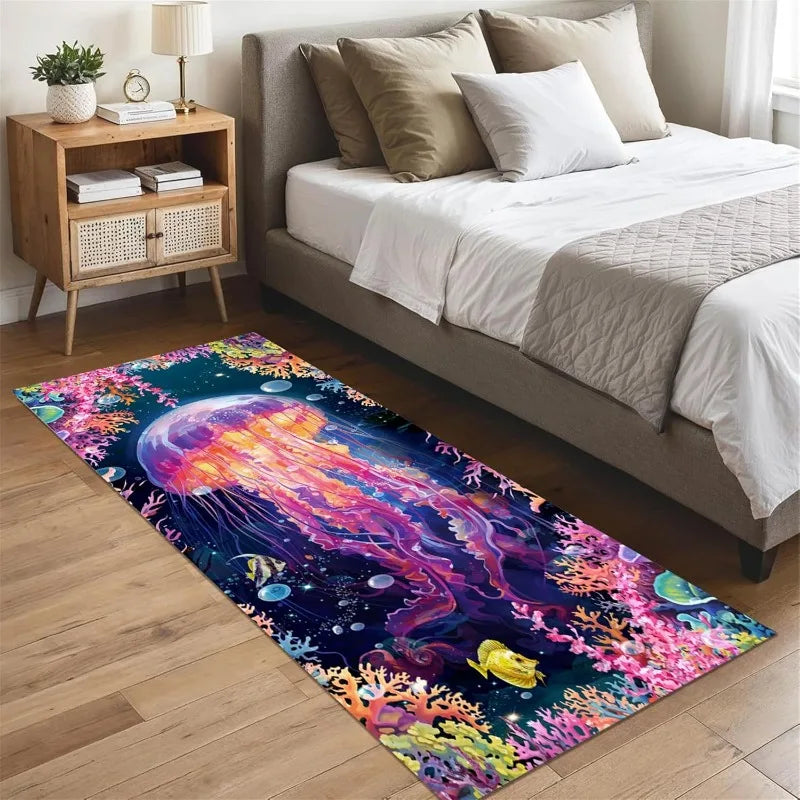 Ocean Coral Reef 3D Runner Rug