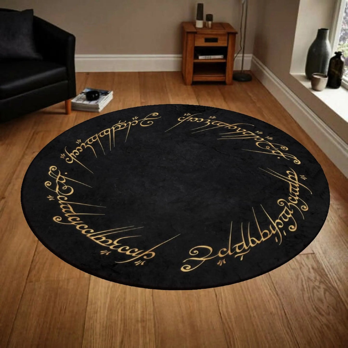 Lord of the Rings Round Movie Rug