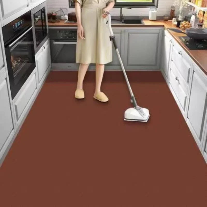 Diatom mud full foot mat, kitchen floor mat, special anti slip, oil proof, absorbent and erasable