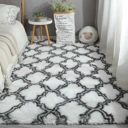 Bedroom Bedside Carpet Large Area Floor Mat Living Room Dorm Dormitory Rug