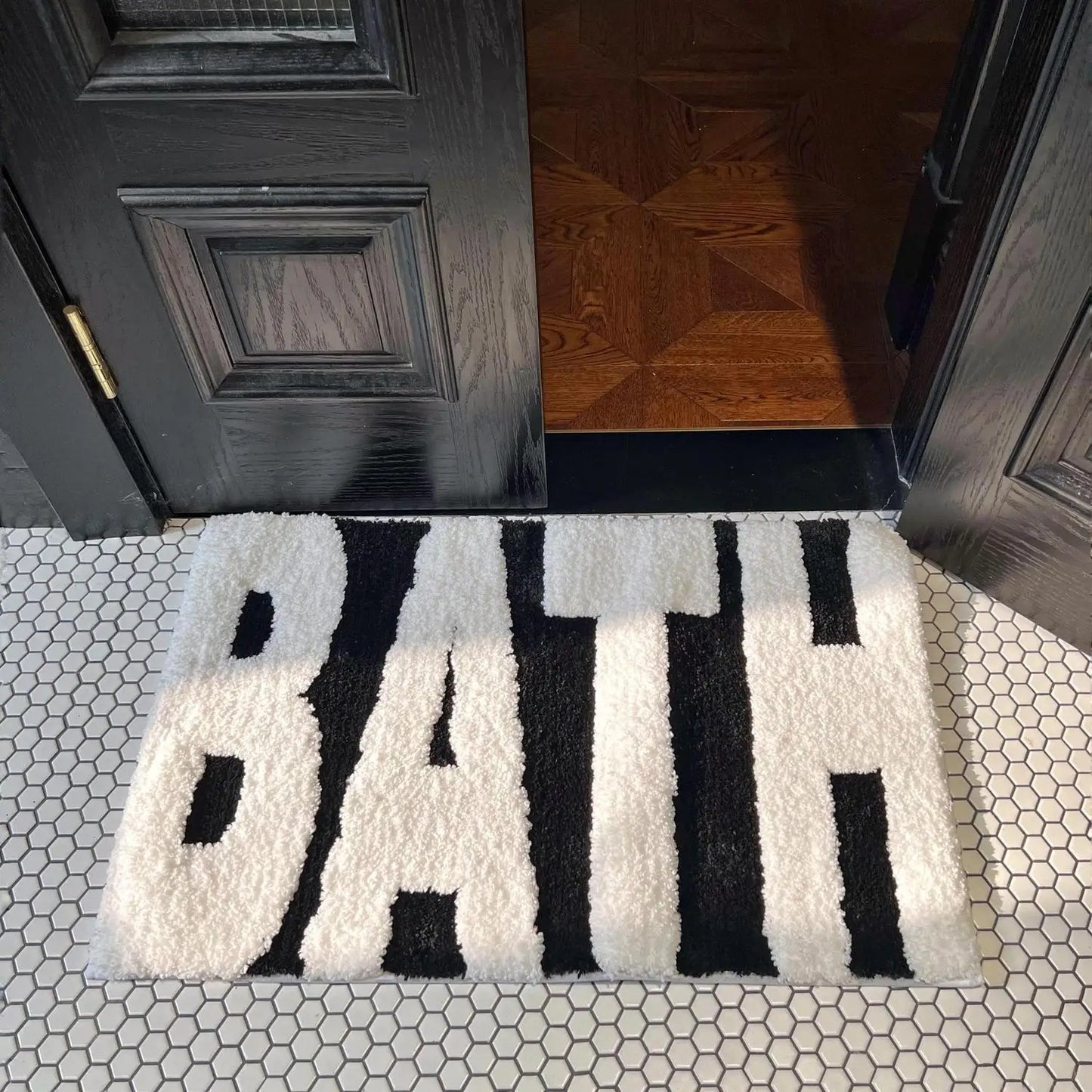 Faux Cashmere Absorbent Floor Mat Soft Bathroom Bedroom Entrance Small Carpet