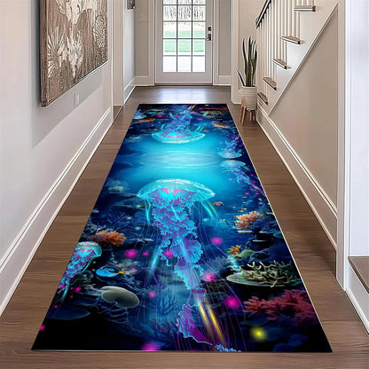 Ocean Coral Reef 3D Runner Rug