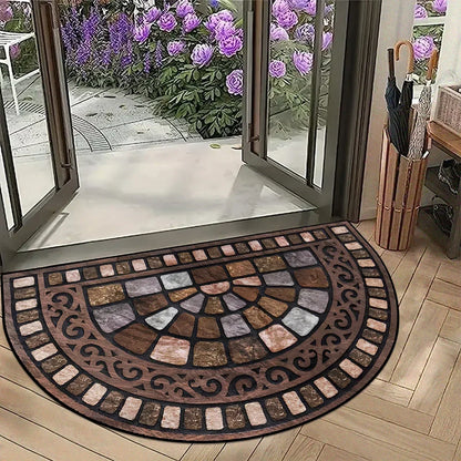 VIKAMA Retro Anti-Slip Entrance Door Mat