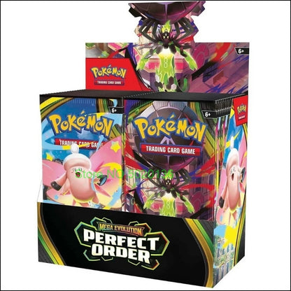 Pokemon Toys Mega Evolution Chaos Rising Booster Display Cards