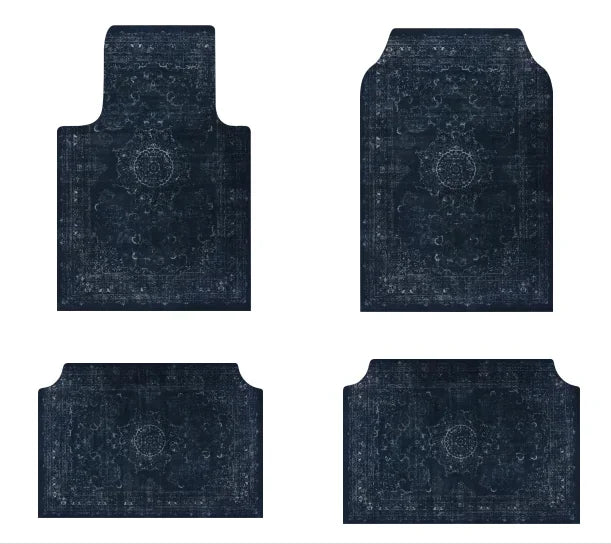 Bohemian American Retro Anti-Slip Washable Area Rug Set