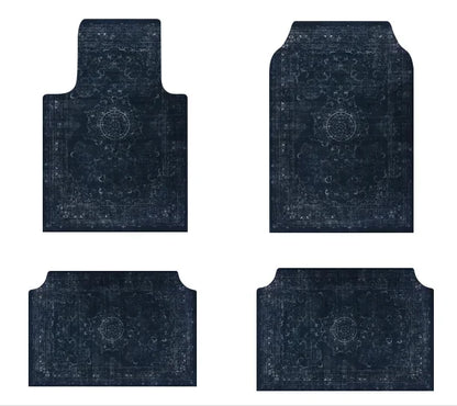 Bohemian American Retro Anti-Slip Washable Area Rug Set