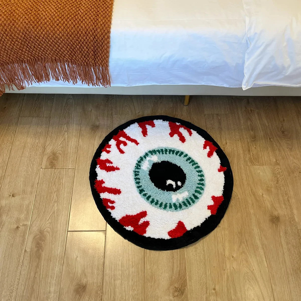 Eyeball Tufted Fluffy Non-Slip Rug