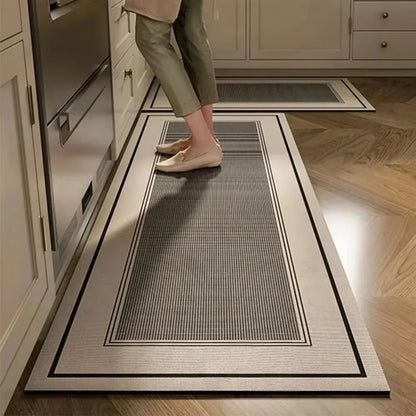 VIKAMA Absorbent Non-Slip Kitchen Floor Mat