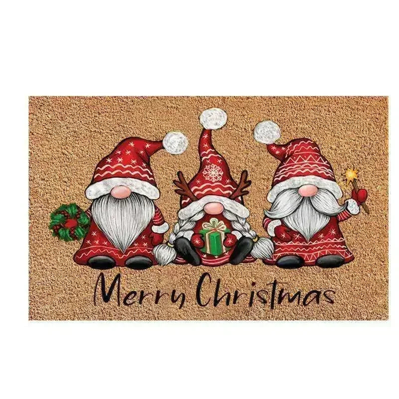VIKAMA Merry Christmas Non-Slip Welcome Doormat