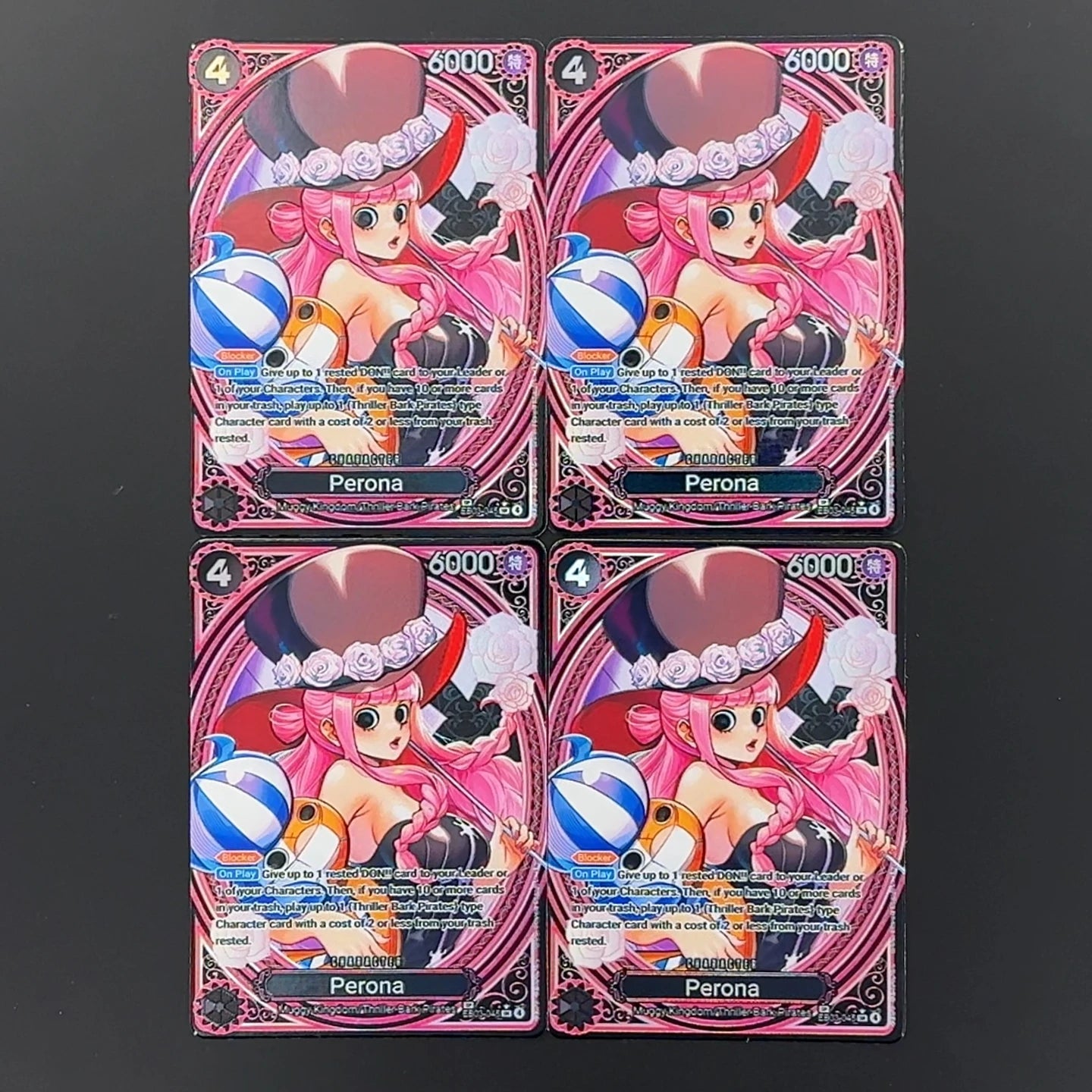 One Piece EB03 Heroines SP Textured Foil Card Set