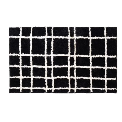 VIKAMA Korean Soft Fleece Rug Non-Slip Bedroom Bathroom Entrance Mat Home Decor