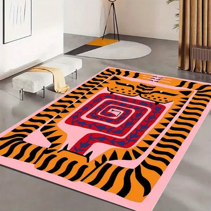 Bohemian Tiger Floral Rug