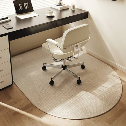 VIKAMA Computer Chair Non-Slip Floor Mat Bedroom Study Under Desk Chair Protection Carpet