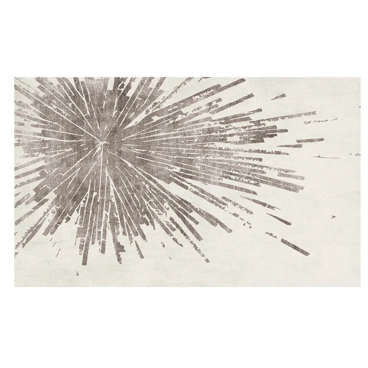 Japanese Minimalist Plush Non-Slip Area Rug