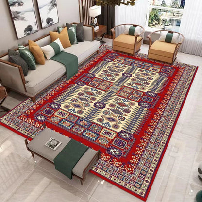 Oriental Red Persian Vintage Area Rug