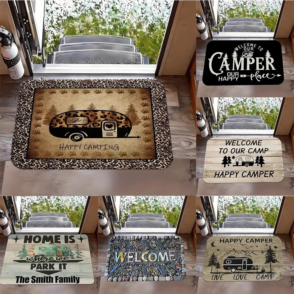 VIKAMA Camping Van Non-Slip Welcome Doormat