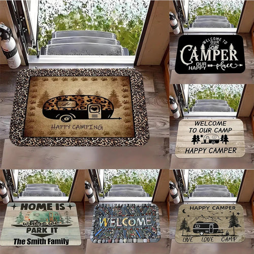 VIKAMA Camping Van Non-Slip Welcome Doormat