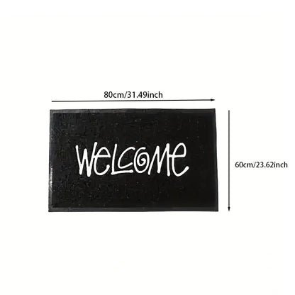 PVC Welcome Non-Slip Door Mat